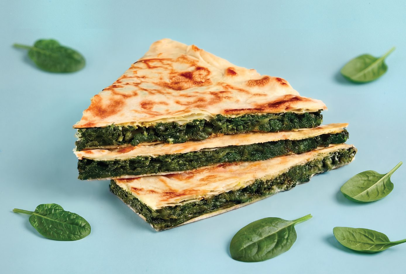 Πιτάρια με Σπανάκι